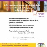 Informations et échange sur la communication et le langage de l ‘enfant de 0 à 6 ans